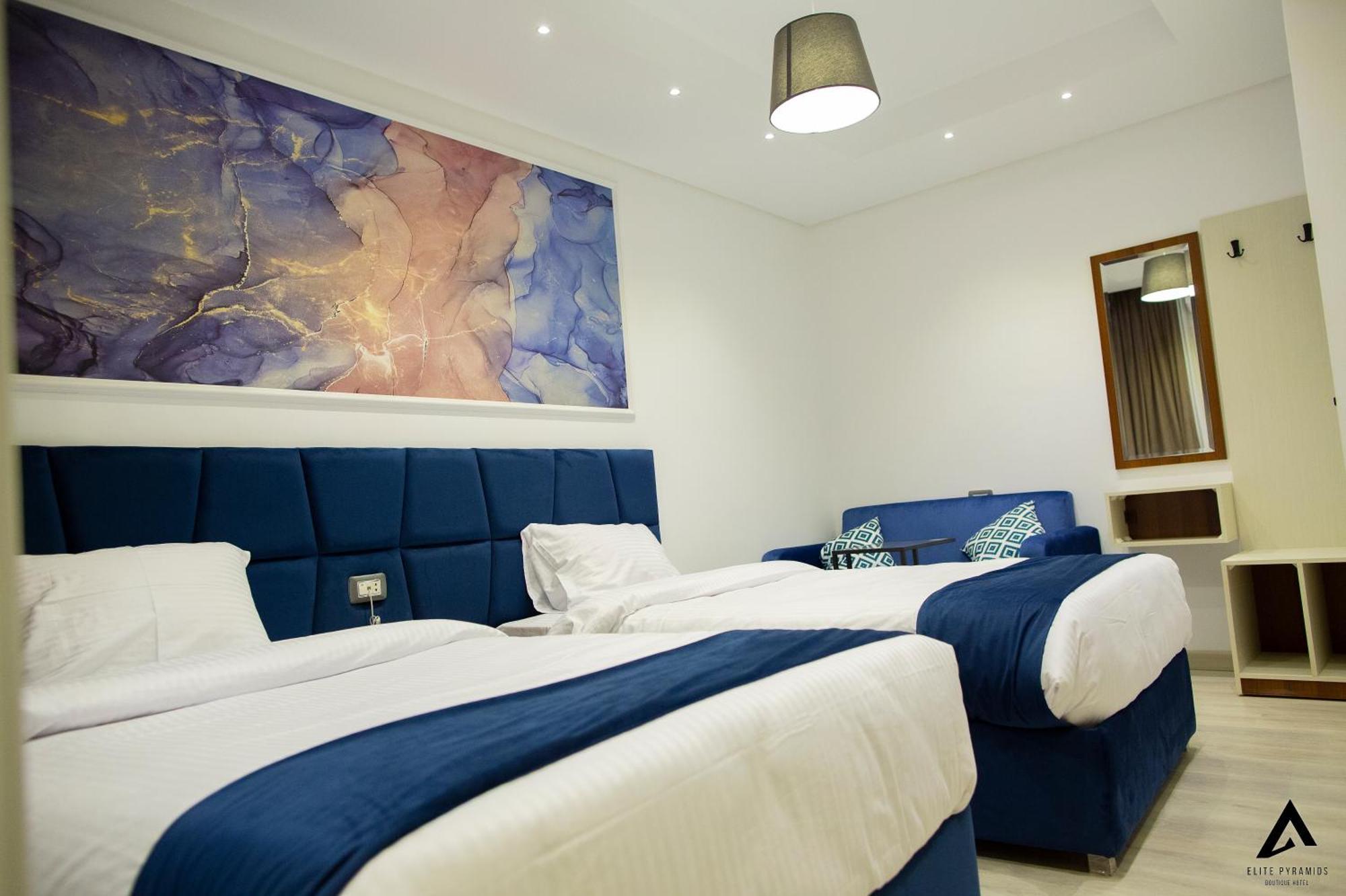 Elite Pyramids Boutique Hotel Kafret el-Gabal Exteriér fotografie