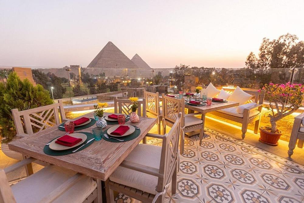 Elite Pyramids Boutique Hotel Kafret el-Gabal Exteriér fotografie